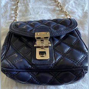 Banana Republic quilted leather crossbody bag
